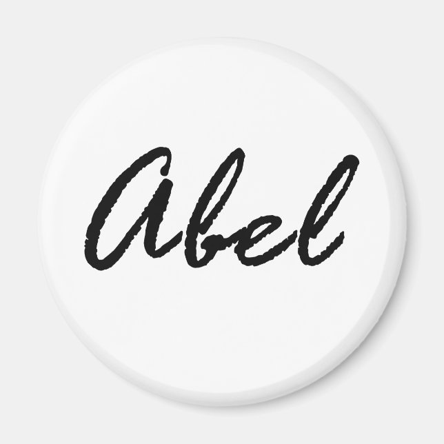 Aimant Nom abel (Devant)