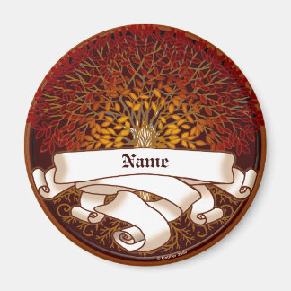 Aimant Nom de famille de Crimson