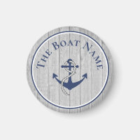 Nom de famille ou de bateau Marine Ancre corde Nau