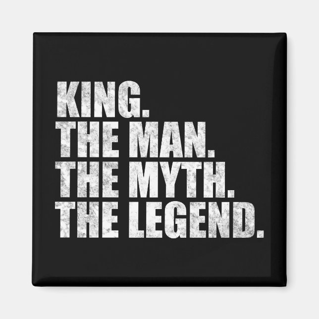 Aimant nom de roi, Le Roi L'Homme La Légende (Devant)