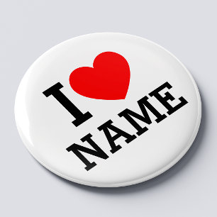 Aimant Nom du coeur