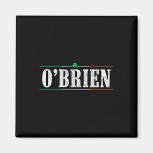 Aimant Nom irlandais O'brien - St Patricks Day Famille ap