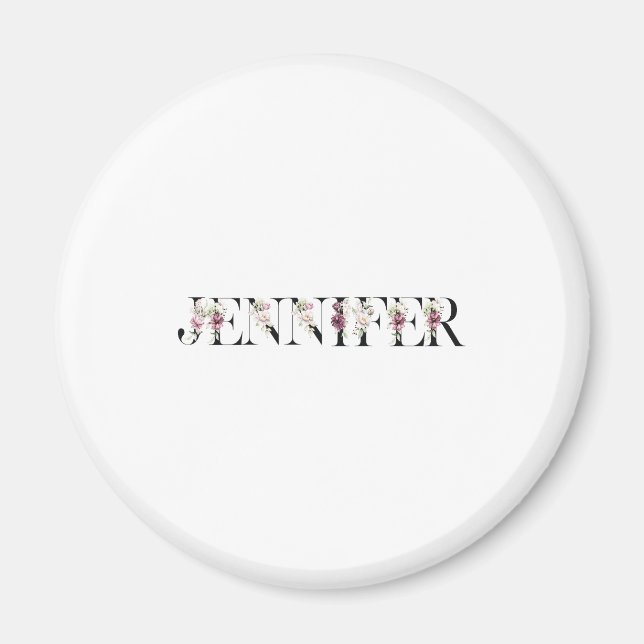 Aimant Nom Jennifer (Devant)