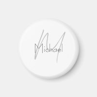 Nom moderne minimaliste monogramme