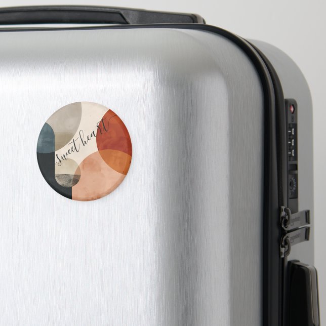 Aimant Nom personnalisé Boho (In Situ (Bagages))