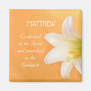 Aimant Nom personnalisé, Fête RCIA Félicitations Lily