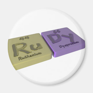 Aimant nom-Rudy-Ru-Dy-Ruthenium-Dysprosium