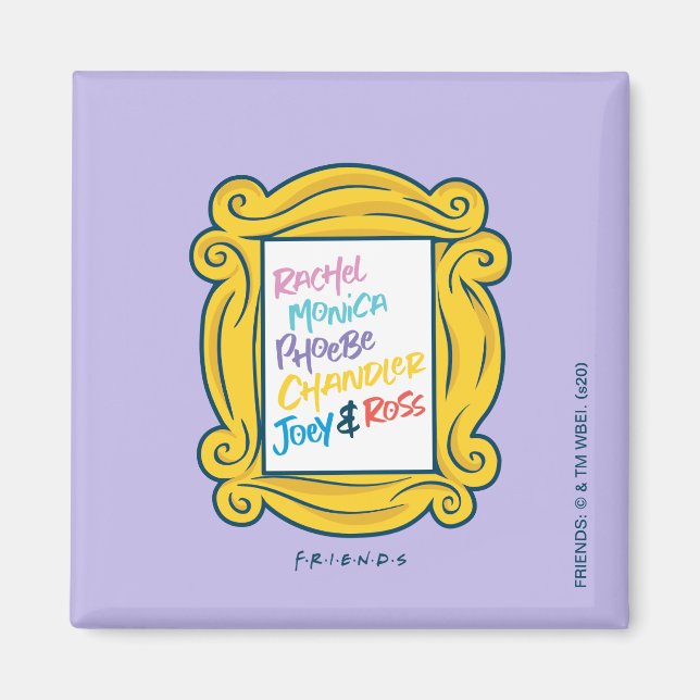 Aimant Noms de FRIENDS™ dans Peephole (Devant)