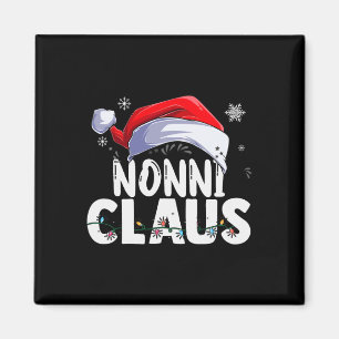 Aimant Nonni Claus Xmas Famille Correspondant Grand-mère