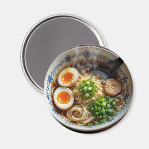 Aimant Noodles Ramen Soupe Realiste