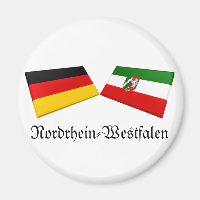 Nordrhein-Westfalen, Allemagne Drapeaux