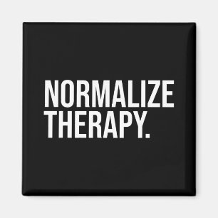 Aimant Normaliser la déclaration de thérapie Santé mental