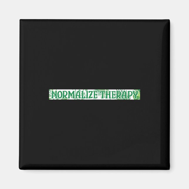 Aimant Normaliser la thérapie Guerrier de sensibilisation (Devant)