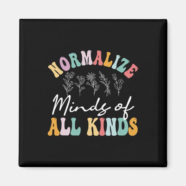 Aimant Normaliser Les Esprits De Toutes Sortes Autisme (Devant)
