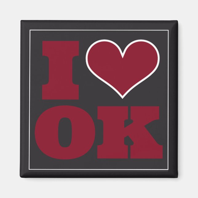 Aimant Norman (OK) Football Watch Party Fridge (Devant)