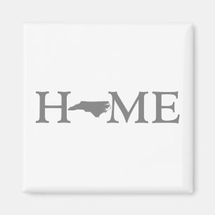 Aimant North Carolina Home State Word Art