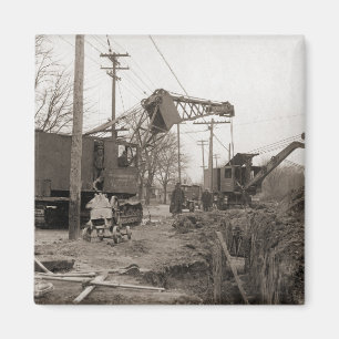 Aimant Northwest grane à palourde précoce photo vintage