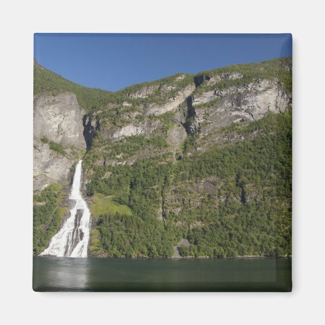 Aimant Norvège, Geirangerfjord (UNESCO), Geiranger. (Devant)