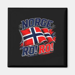Aimant Norvège norge drapeau vintage supporter de footbal