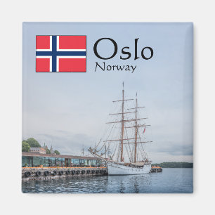 Aimant Norvège Oslo Souvenir