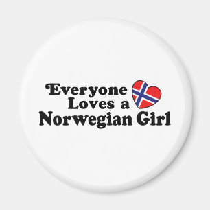 Aimant Norwegian Girl