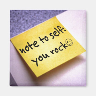 Aimant Note amusante pour l'auto-aimant