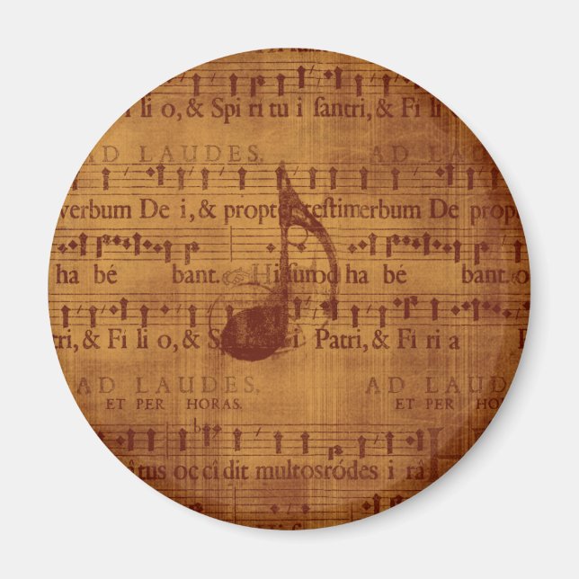 Aimant Note musicale (Devant)
