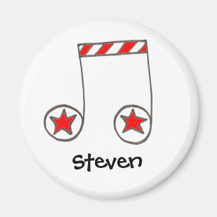 Aimant Note musicale étoile