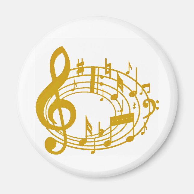 Aimant Notes de Gold_ (Devant)