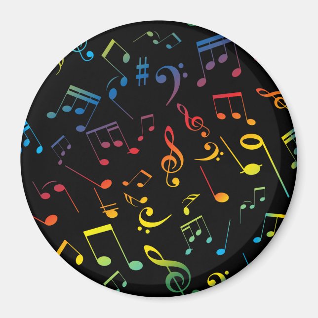 Aimant Notes musicales 5 (Devant)