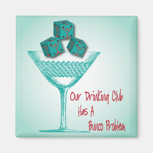 Aimant Notre Boisson Club A Un Problème Bunco