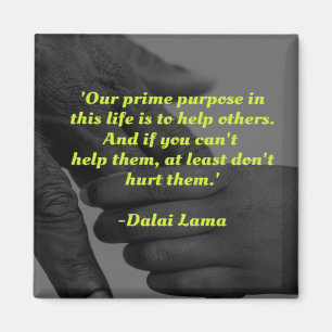 Aimant Notre but premier dans cette citation vivante