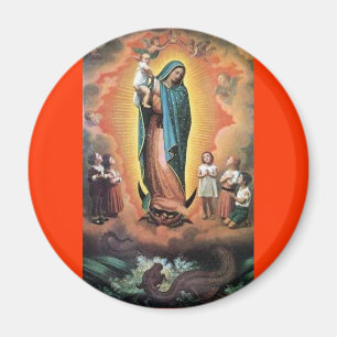 AIMANT NOTRE DAME DE GUADALUPE VIRGIN TRADITIONNEL CATHOL