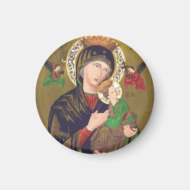 Aimant Notre-Dame du Perpétuel Secours (Devant)