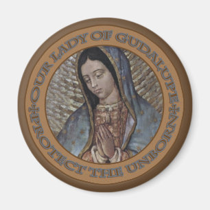 AIMANT NOTRE DAME OF GUADALUPE PROTÈGENT LE À VENIR