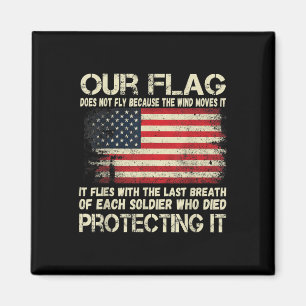 Aimant Notre Drapeau - Respiration De Chaque Drapeau Amér