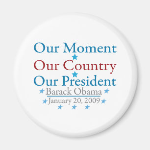 Aimant Notre jour d'inauguration d'Obama de moment 2009