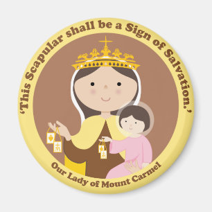 Aimant Notre Madame du mont Carmel