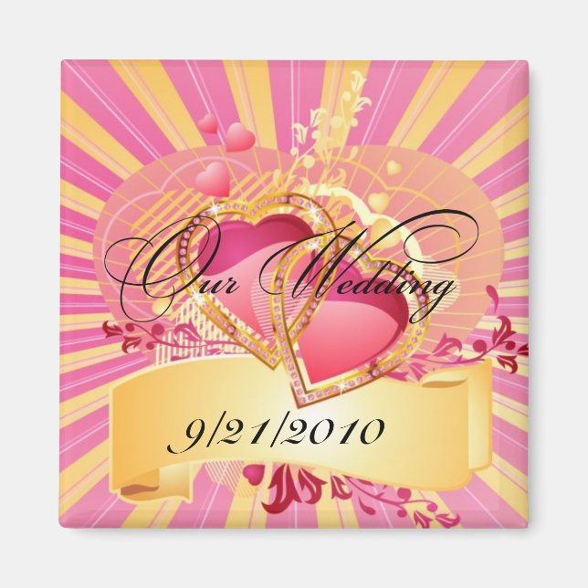 Aimant Notre Mariage (Devant)