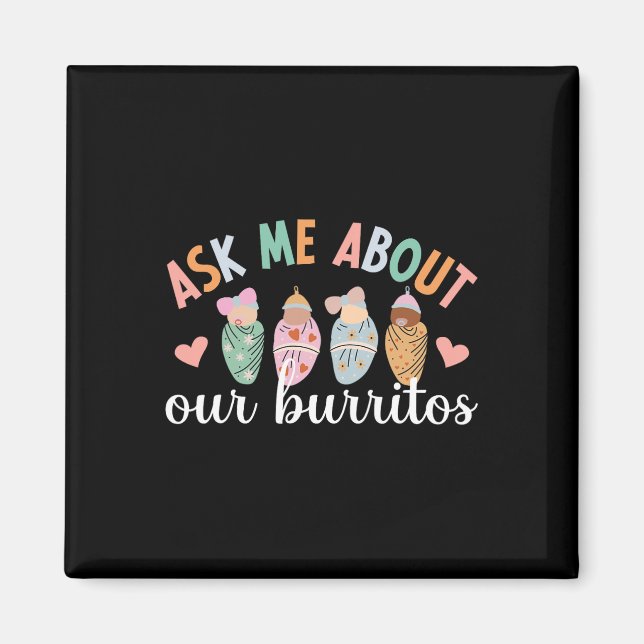 Aimant Notre mère Burritos Ba (Devant)