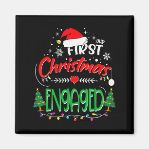 Aimant Notre premier Noël engagé 2021 1er Noël