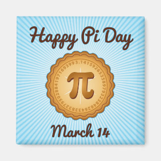 Aimant N'oubliez jamais Pi Day avec ceci