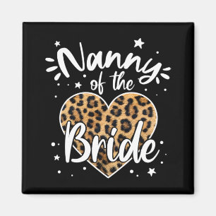 Aimant Nounou de la mariée que j'ai aimée en premier Léop