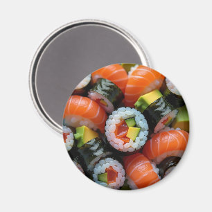 Aimant Nourriture réaliste Sushi