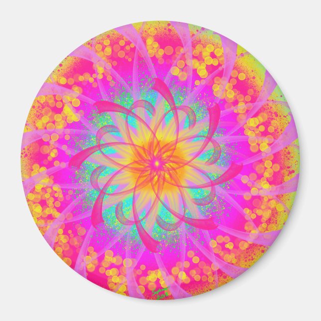 Aimant Nourriture stellaire par fleur électrique (Devant)