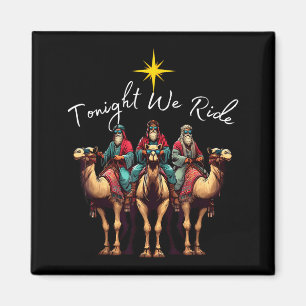 Aimant Nous chevauchons Noël ce soir, 3 Sages, C Chrétien