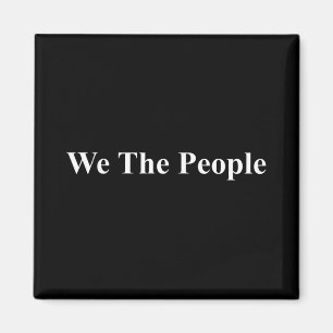 Aimant Nous Le Peuple Unis États Démocratie Trump Protest