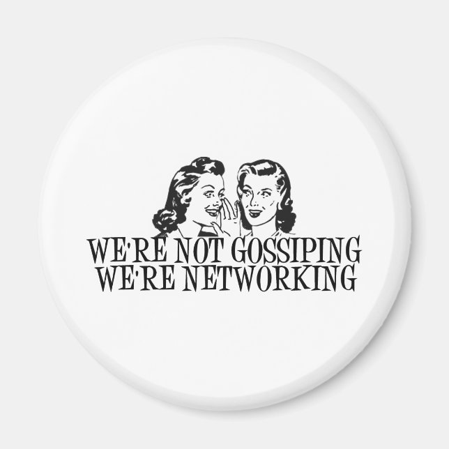 Aimant Nous ne commenterons pas Nous sommes Networking B& (Devant)