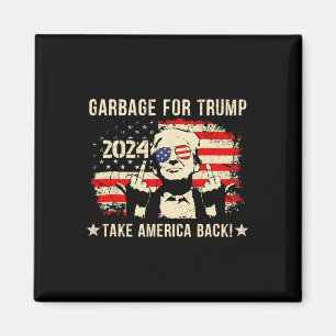 Aimant Nous ne sommes pas Garbyge Votétrump 2024 partisan