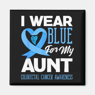 Aimant Nous Portons Du Bleu Pour Le T-Shirt De Soutien Co